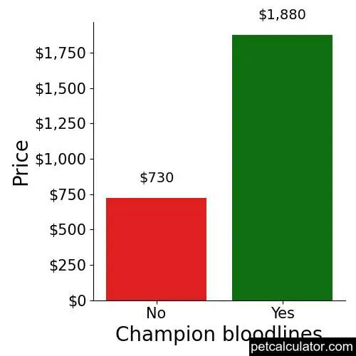 Price of American Staffordshire Terrier by Champion bloodlines 