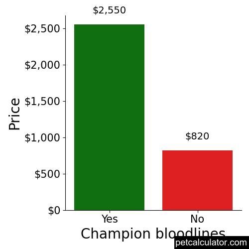 Price of White Shepherd by Champion bloodlines 