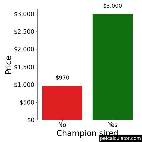 Price of Puli by Champion sired 